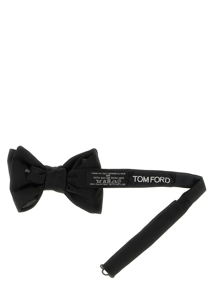 Tom Ford Silk Bow Tie Cravatte - Nero | 5e7f0923a9cd8bb84baa2cd4313133e8c5493d09