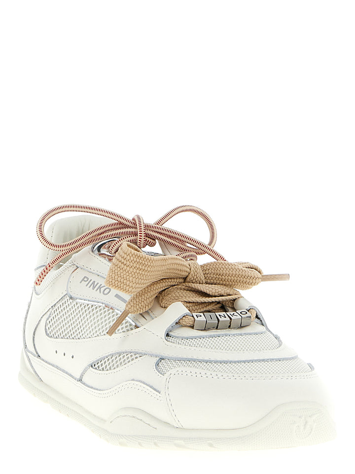 Pinko Yulia 01 Sneakers - Bianco | d89e346dd5abc5f6f7bc589523399205d3522e37