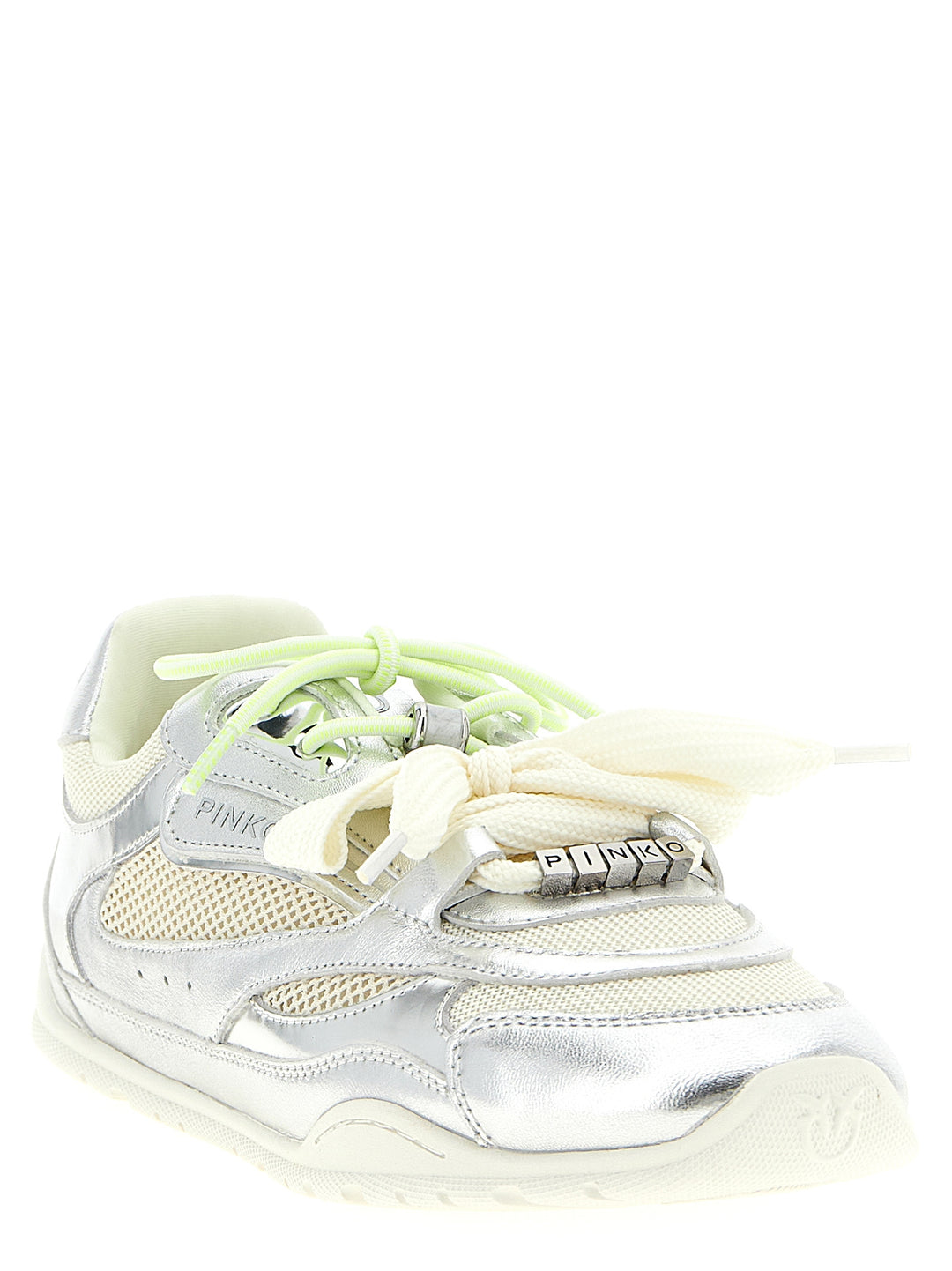 Pinko Yulia 01 Sneakers - Silver | debb92e4aa83f074c8896a16cb37c631f12cc27f