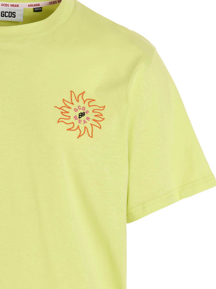 Gcds Surfing Weirdo T shirt - Verde | 9146d013b332ab6f78b96bc418aa067719b15ed9