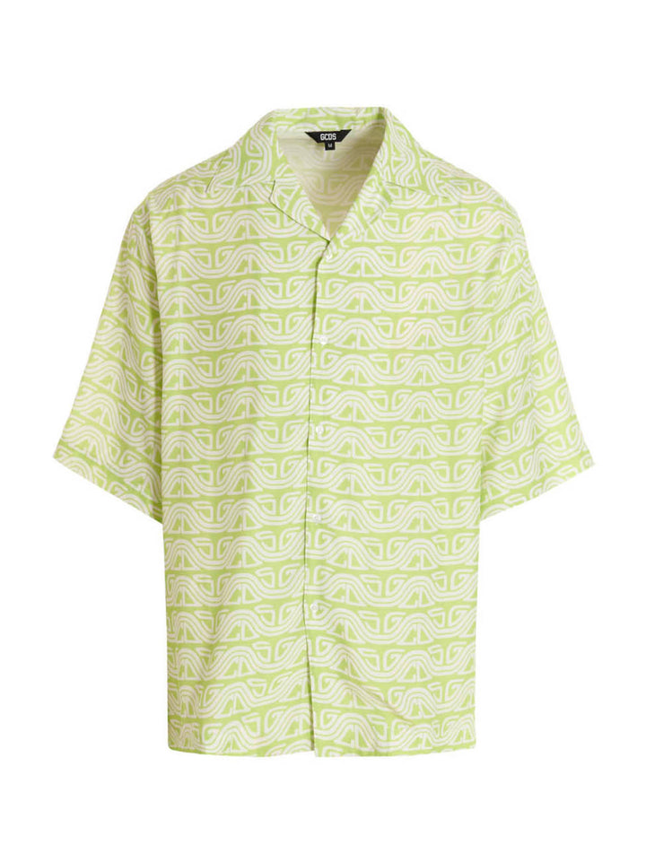 Gcds Waved Logo Camicie - Verde | 3348c0b13929f9df11e412c7867b74f2ff182d5f