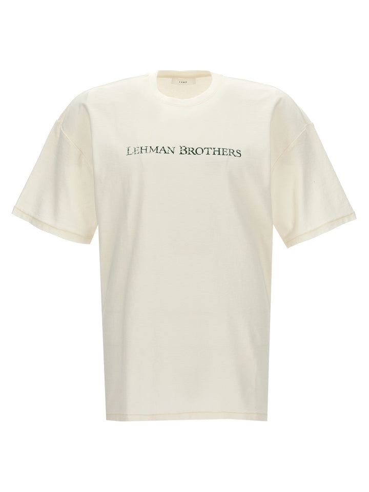 Lehman Brothers T Shirt Bianco