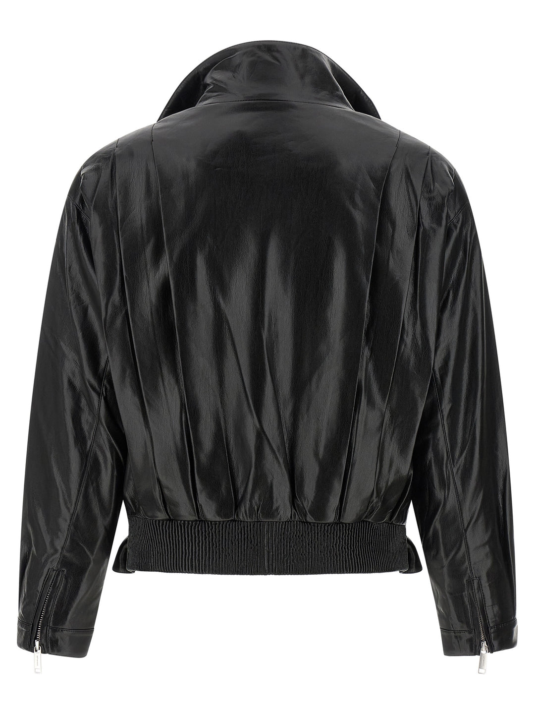 Self Portrait Biker Jacket Puffer Jackets - Nero | b6fc06313967c3ef9d6dce7b39e711a5fb8dbe14