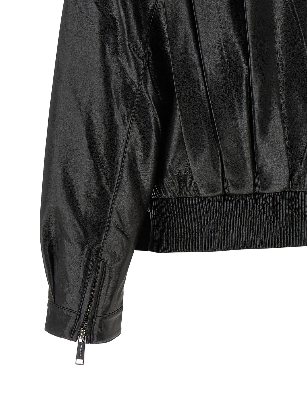 Self Portrait Biker Jacket Puffer Jackets - Nero | cdeddad26d0b0caf3611ceb60d3925c23b35a5fc