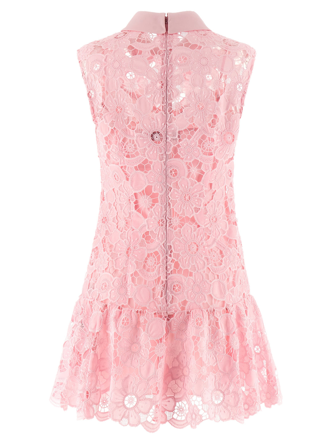 Self Portrait Pink Lace Collared Abiti - Rosa | 01246a667c4ebecce238ae78306835ebac56b912
