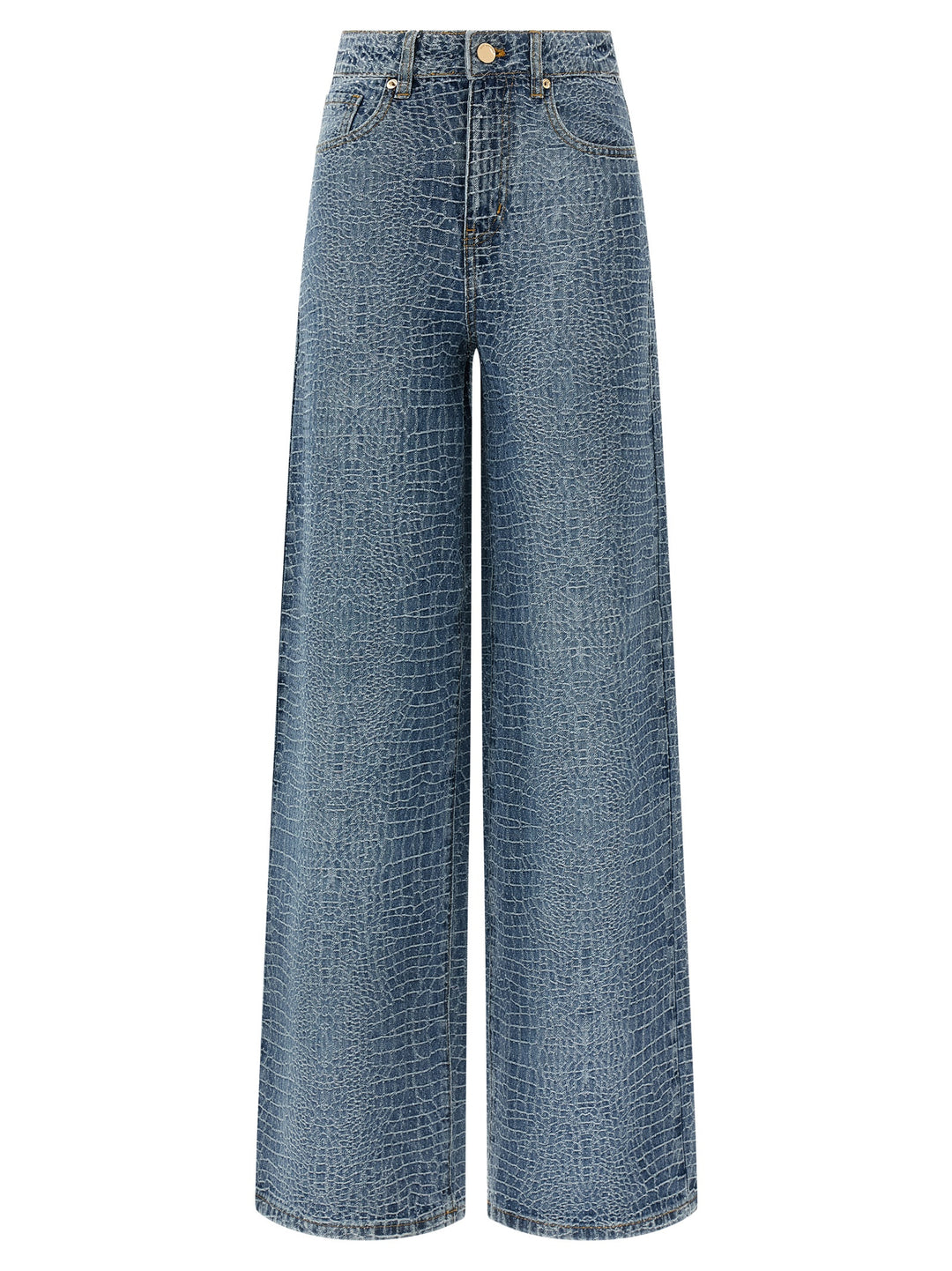 Self Portrait Rhinestone Jeans - Blu | 0a9d6c2a63a92c4ddeaef2c1a535ead05335cb38