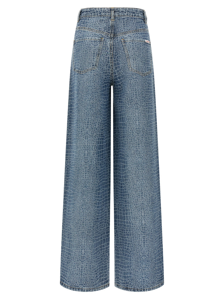 Self Portrait Rhinestone Jeans - Blu | 7f1bd64667d29e16228061b0ede8c7f45d79ad9d
