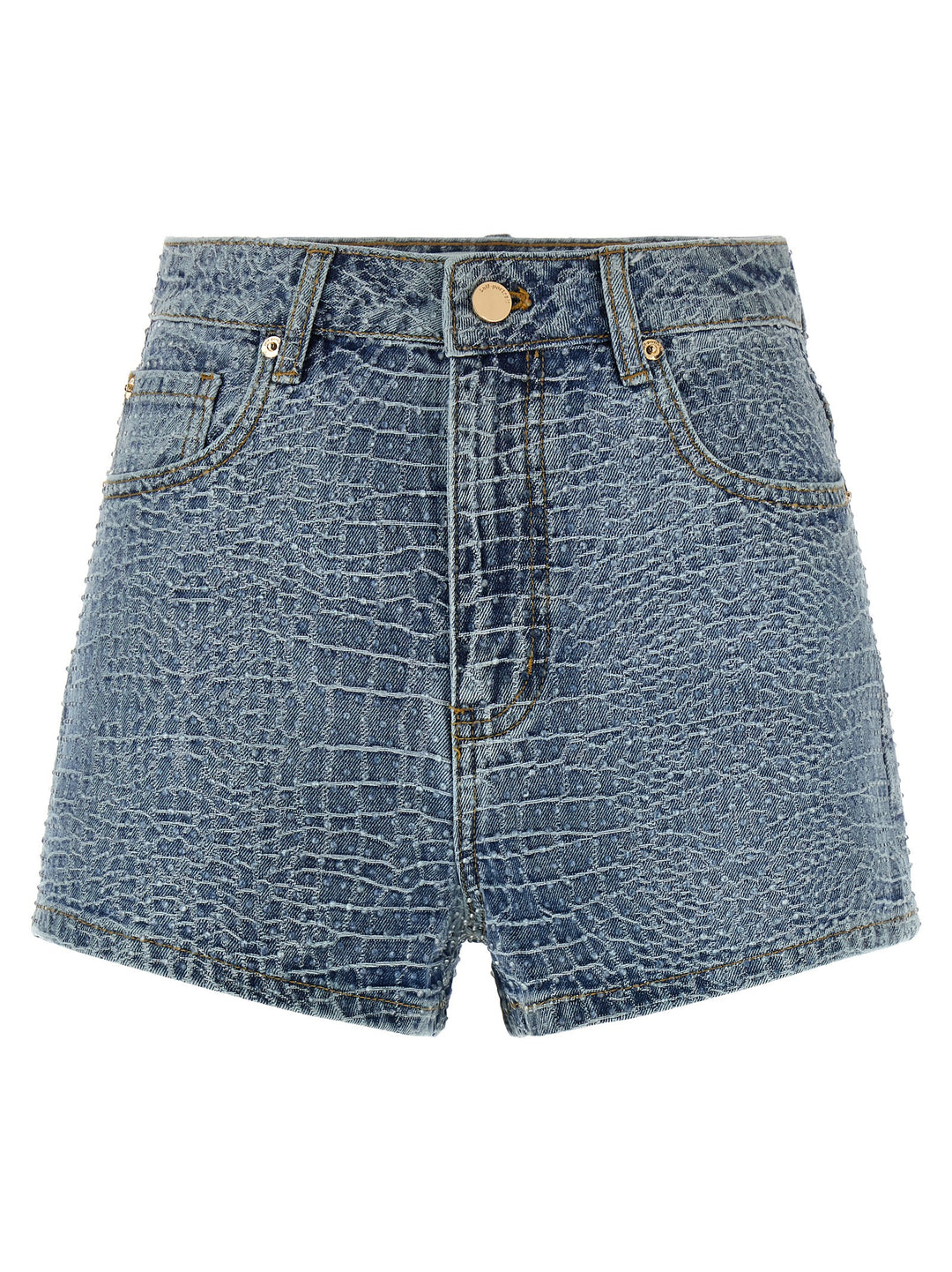 Self Portrait Rhinestone Bermuda e Short - Celeste | e1eac813f8759fe5032c49508f5017c453baba07