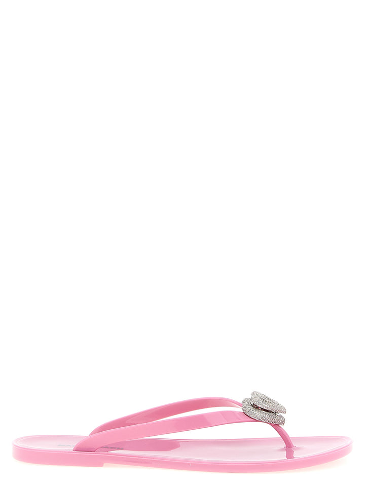 Mach & Mach Double Heart Sandali - Rosa | 17aeb1728aa84e84146d9c92746f768f50734eac