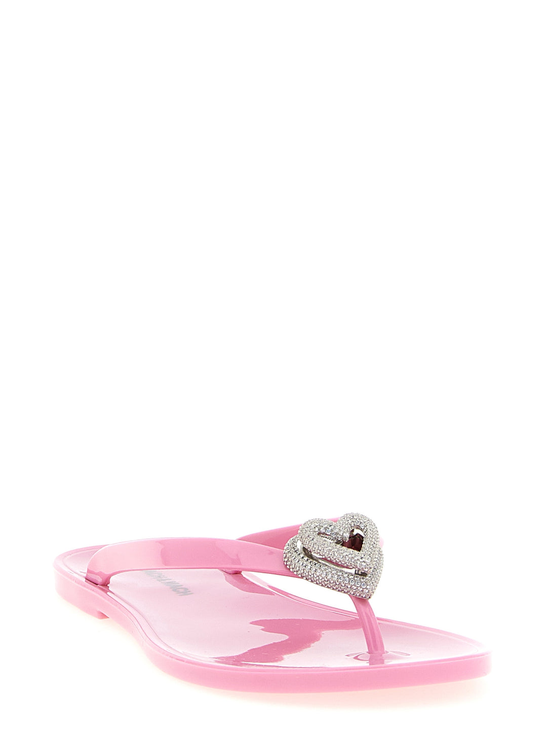 Mach & Mach Double Heart Sandali - Rosa | fe74b0b80eaacf0ef3eec9b97388a297bf0ef69e