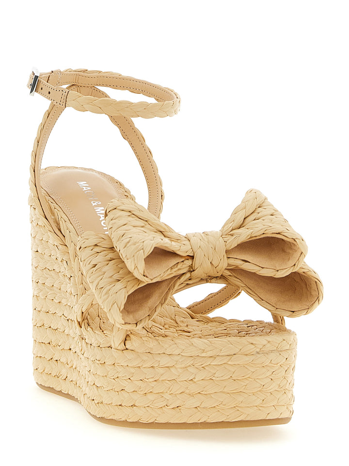 Mach & Mach Le Cadeau Zeppe - Beige | 6166679a5e1c7f139a5b512ce3e6712fadb4b9c3