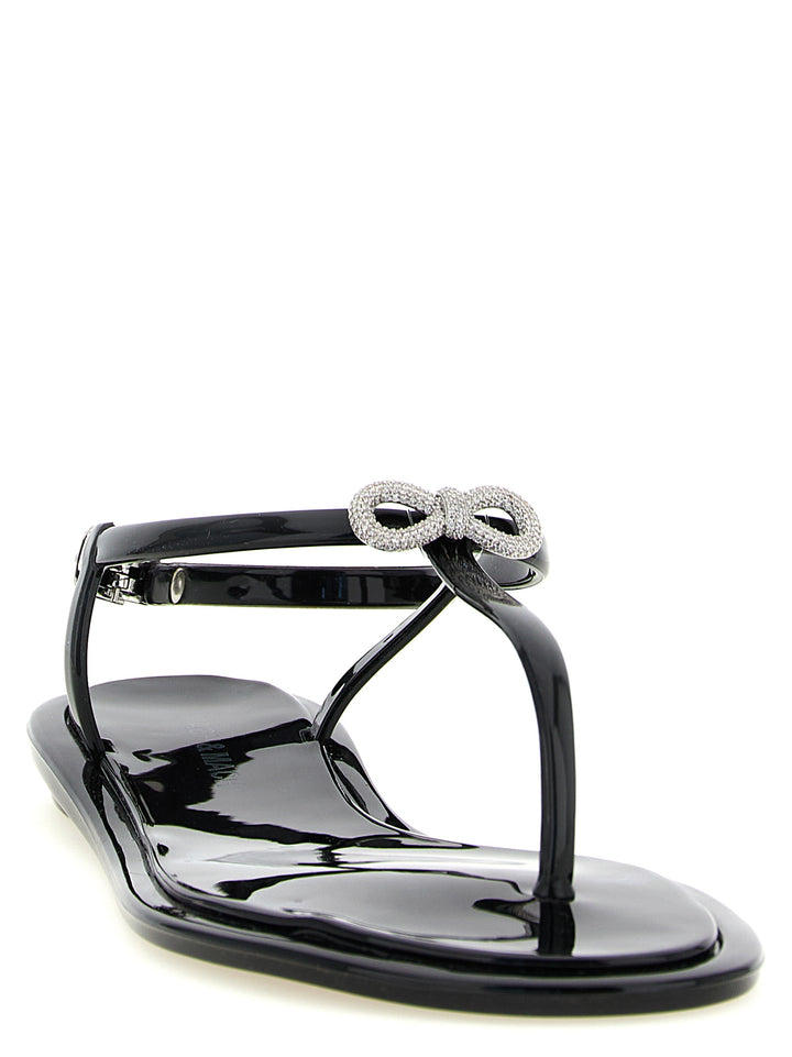 Mach & Mach Double Bow Sandali - Nero | 3189877b9b8e38081d1c253506d744c0f36c29e5