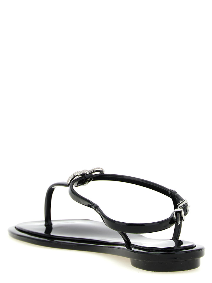 Mach & Mach Double Bow Sandali - Nero | 09e003880c9f778a614d437691df8d64c1ffc543