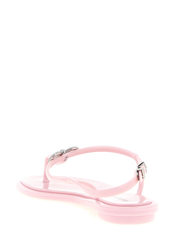 Mach & Mach Double Bow Sandali - Rosa | e55944a99b62d6f656aecd48b6eaab548c653b9f