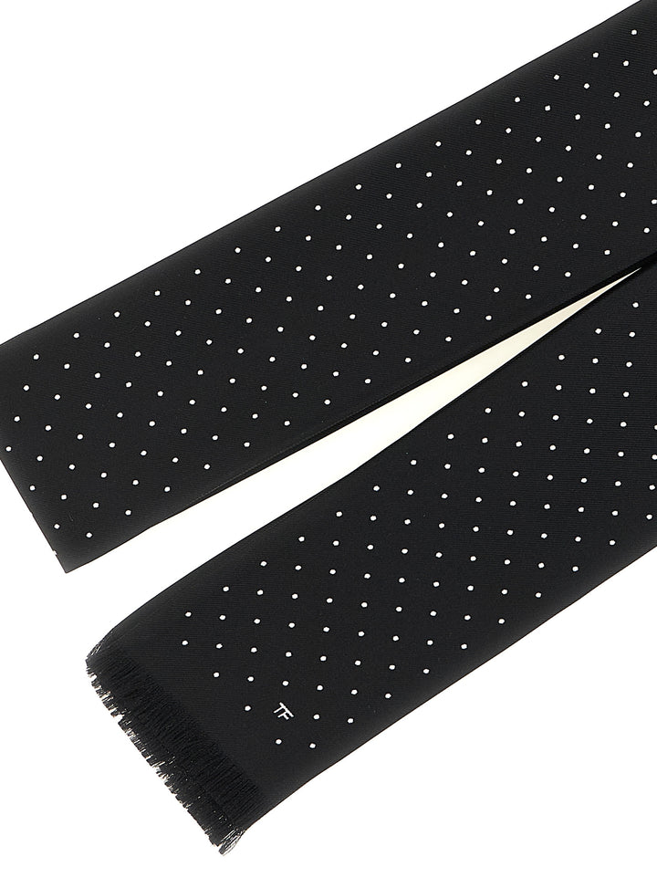 Tom Ford Polka Dot Scarf Sciarpe - Multicolor | 5d53185b3caca901d48a146daf19a31e1beb48e2