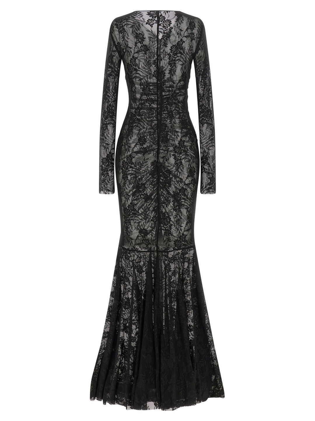 Norma Kamali Mermaid Lace Dress Abiti - Nero | 2b8657dd3807e3746bba6746724e0e83d0b4174e