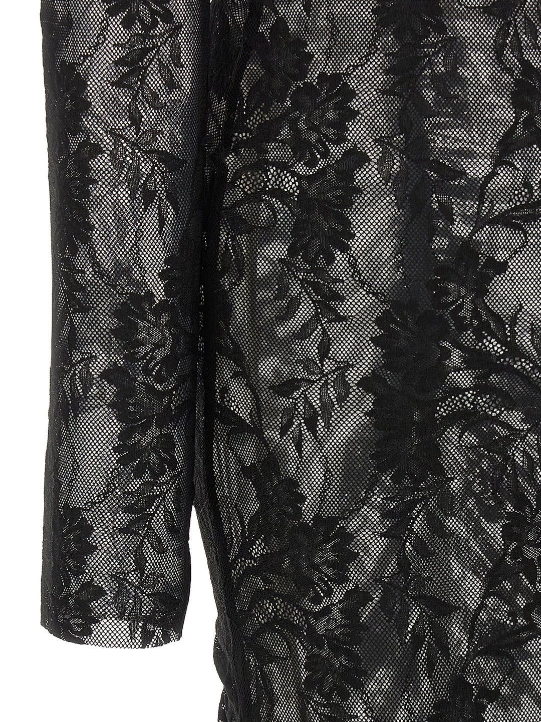 Norma Kamali Mermaid Lace Dress Abiti - Nero | b423fc068ebd952445608e185f1f8338d227c892