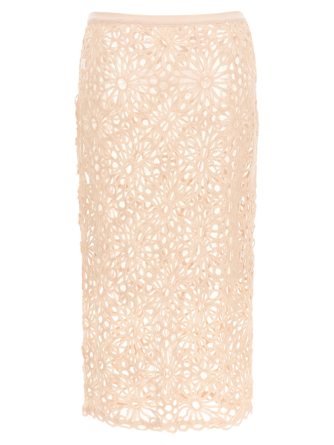 Norma Kamali Crochet Gonne - Rosa | 52c06f43c0eb8080777bb0a8a21facd57912aa7c