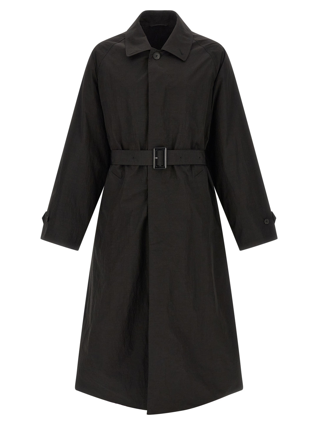 Ssstein Technical Fabric Trench Coat Trench e Impermeabili - Nero | 84dbd18303e13facd83745b8c45a4d07b5c49fbc