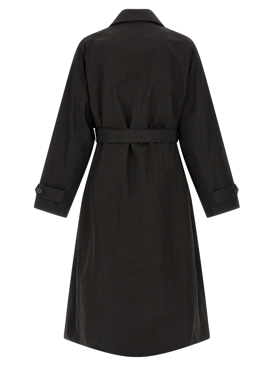 Ssstein Technical Fabric Trench Coat Trench e Impermeabili - Nero | 0256700893334dc430fe4fd05d623c6e0e065266