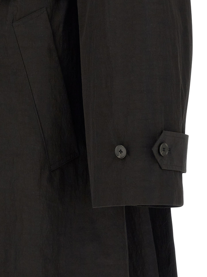 Ssstein Technical Fabric Trench Coat Trench e Impermeabili - Nero | 1c5d98ed1f2759bbeedcb14ba1afc4650ed5004a