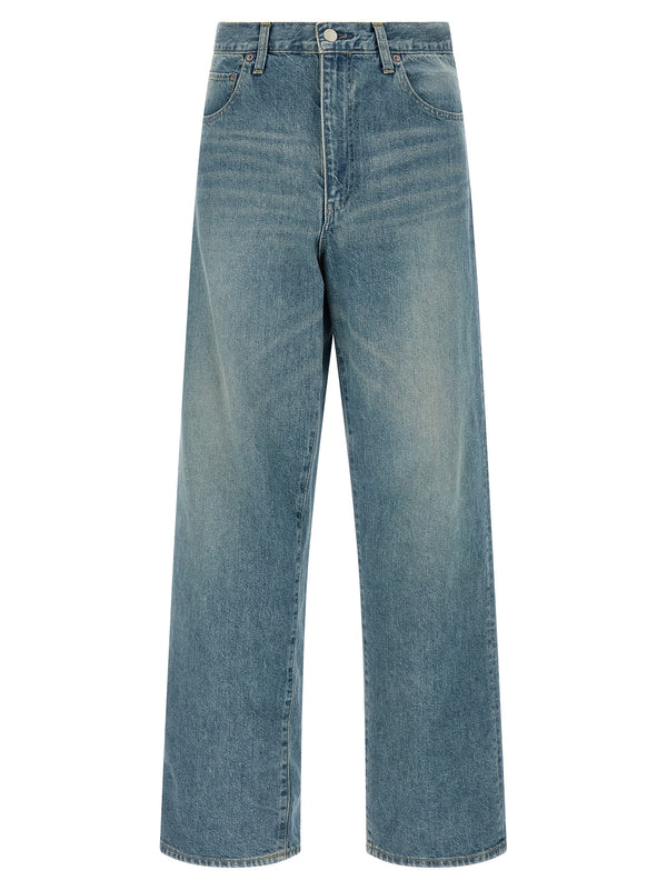 Wide Jeans Blu