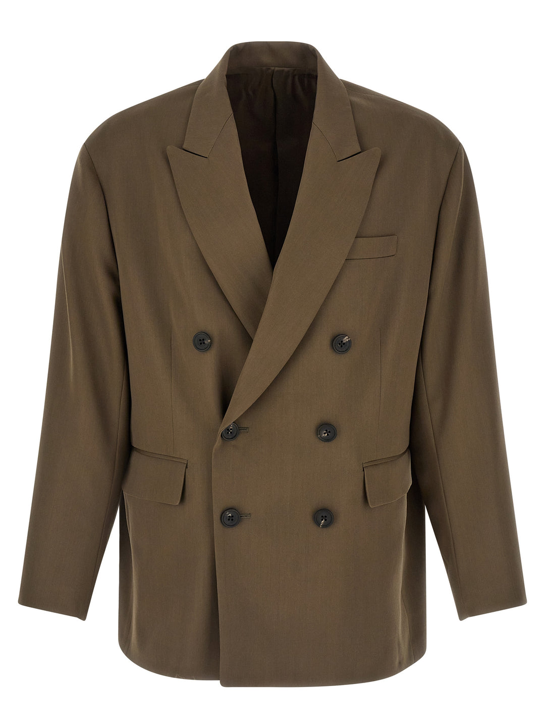 Ssstein Double-Breasted Blazer - Verde | 1f88f6af307072fe8e3744d12f7238b5e7dcecdc