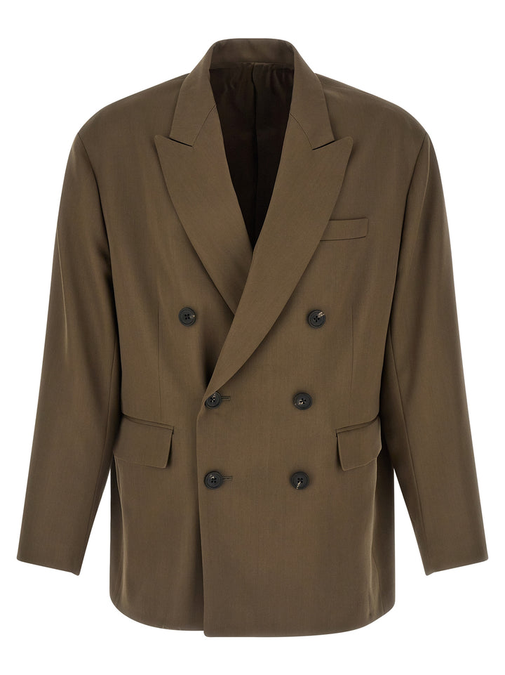 Ssstein Double-Breasted Blazer - Verde | 1f88f6af307072fe8e3744d12f7238b5e7dcecdc