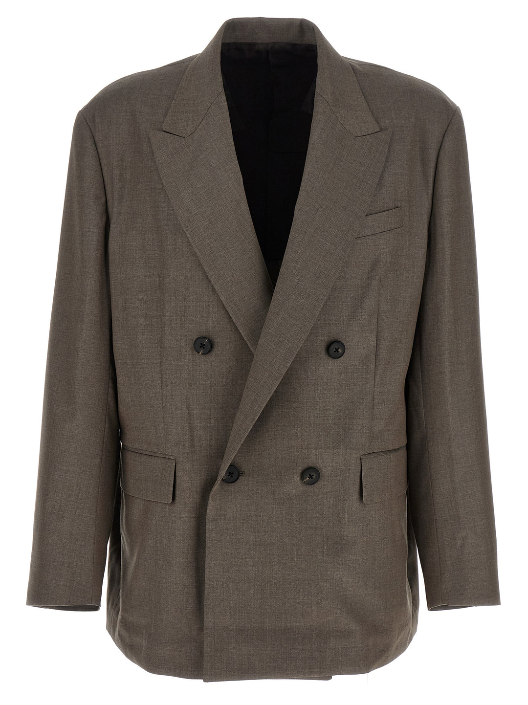 Ssstein Extra Fine Wool Blazer - Grigio | 758efd2040f8981fc97935639b09136c78d0881b