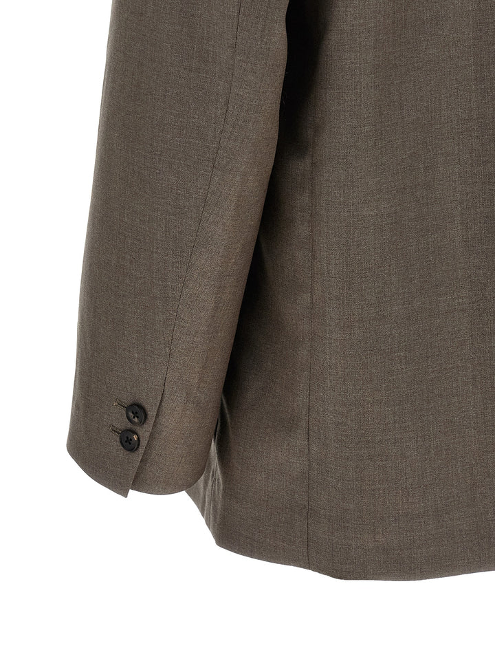 Ssstein Extra Fine Wool Blazer - Grigio | 3404d4a2eaf9c06a19a89e0cb19bc5d24f494c14