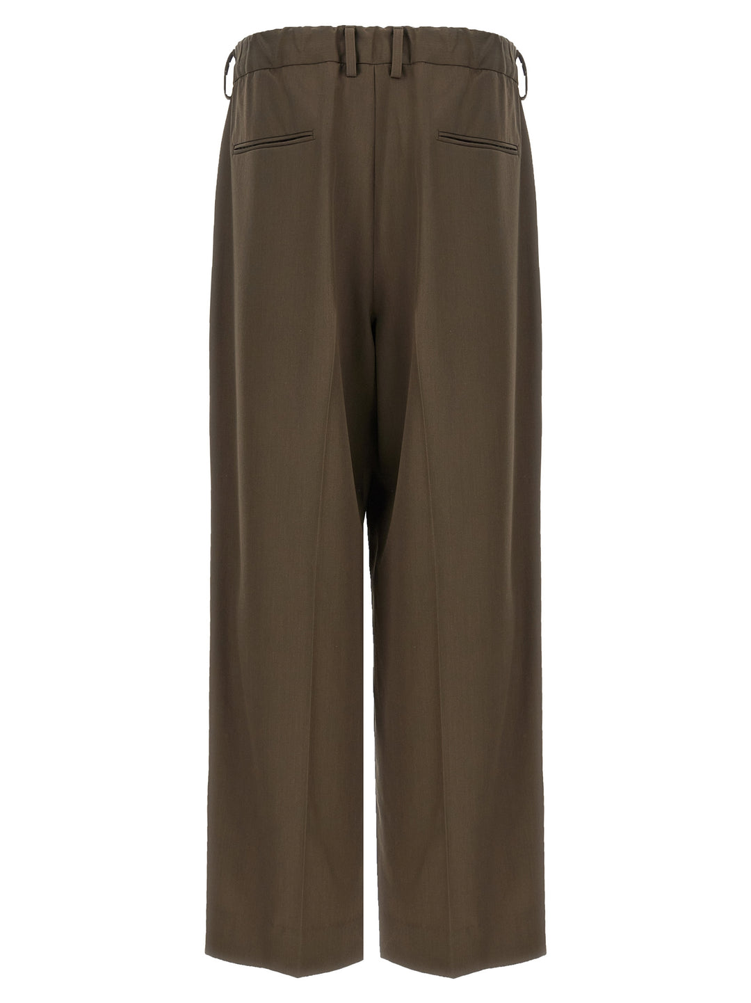 Ssstein Easy Long Wide Pantaloni - Marrone | 9c8ed2b65808946b324350857e46759b9fe4272c