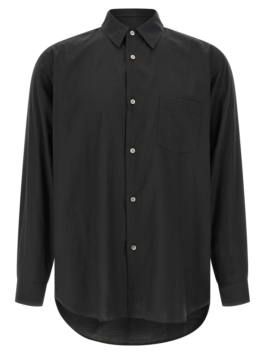 Ssstein Cotton And Silk Shirt Camicie - Nero | 5b5810ef6a653647514caf644d4b567b612b49b1