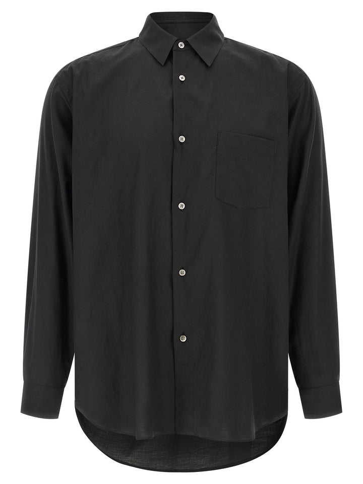Ssstein Cotton And Silk Shirt Camicie - Nero | 5b5810ef6a653647514caf644d4b567b612b49b1
