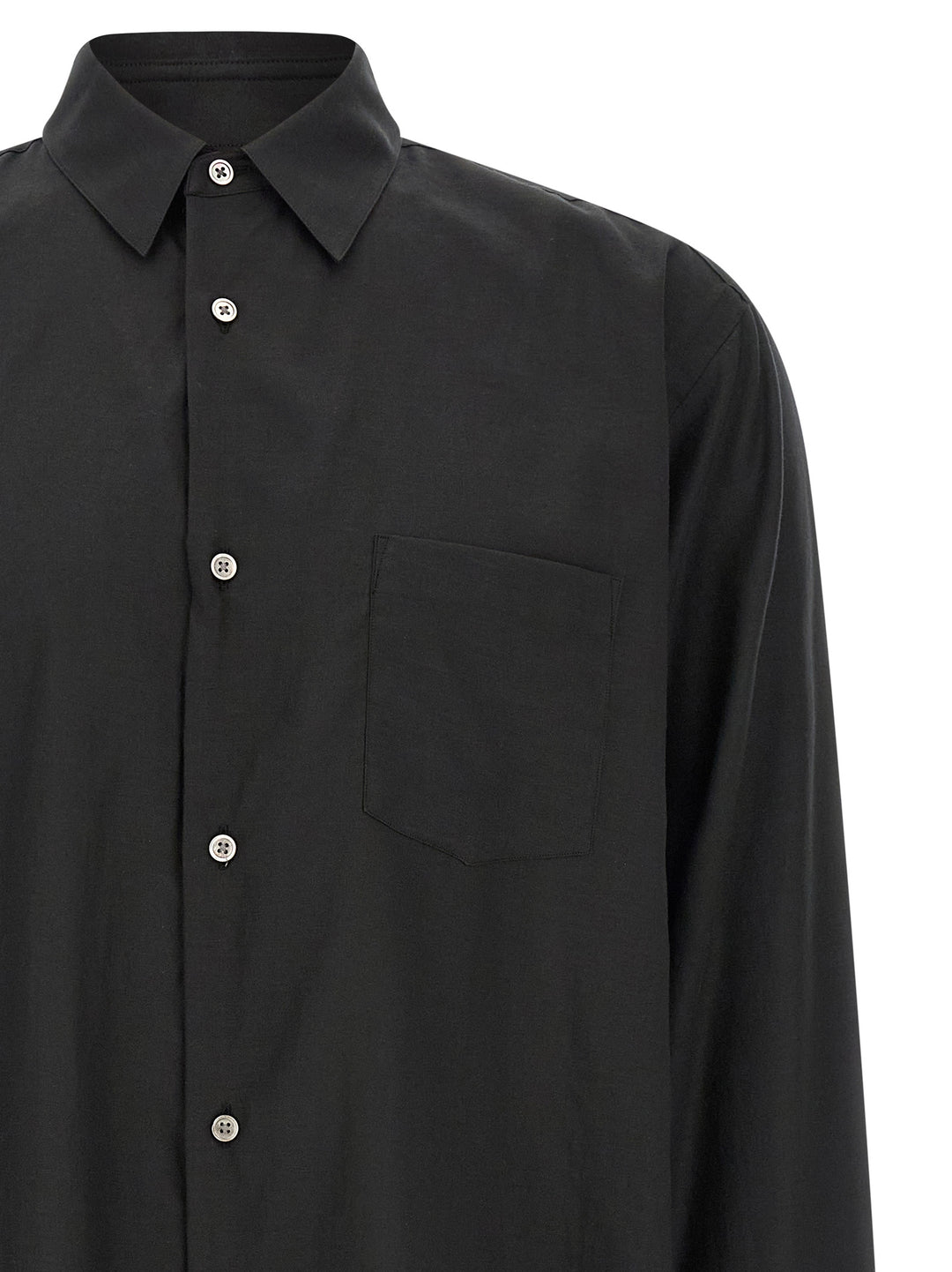 Ssstein Cotton And Silk Shirt Camicie - Nero | 578cdcb0c8aa3c2f8da8b1d8677e504a8525f5b4