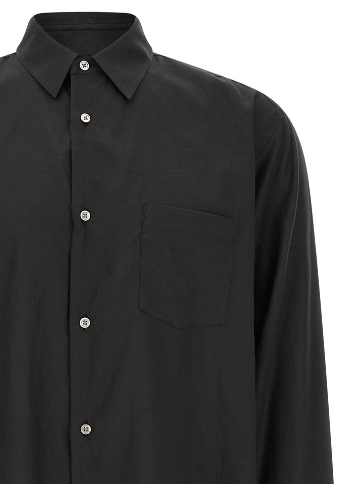 Ssstein Cotton And Silk Shirt Camicie - Nero | 578cdcb0c8aa3c2f8da8b1d8677e504a8525f5b4