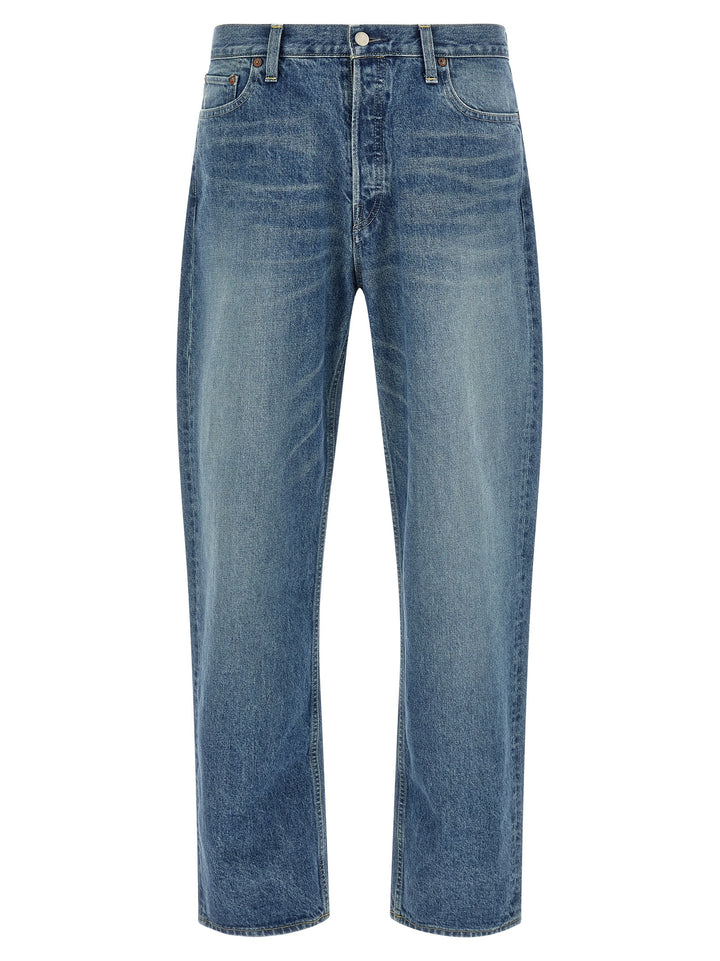 Ssstein Cotton Jeans - Celeste | 8ea919745e02442ef4b3e0ad513868212bfd32ae