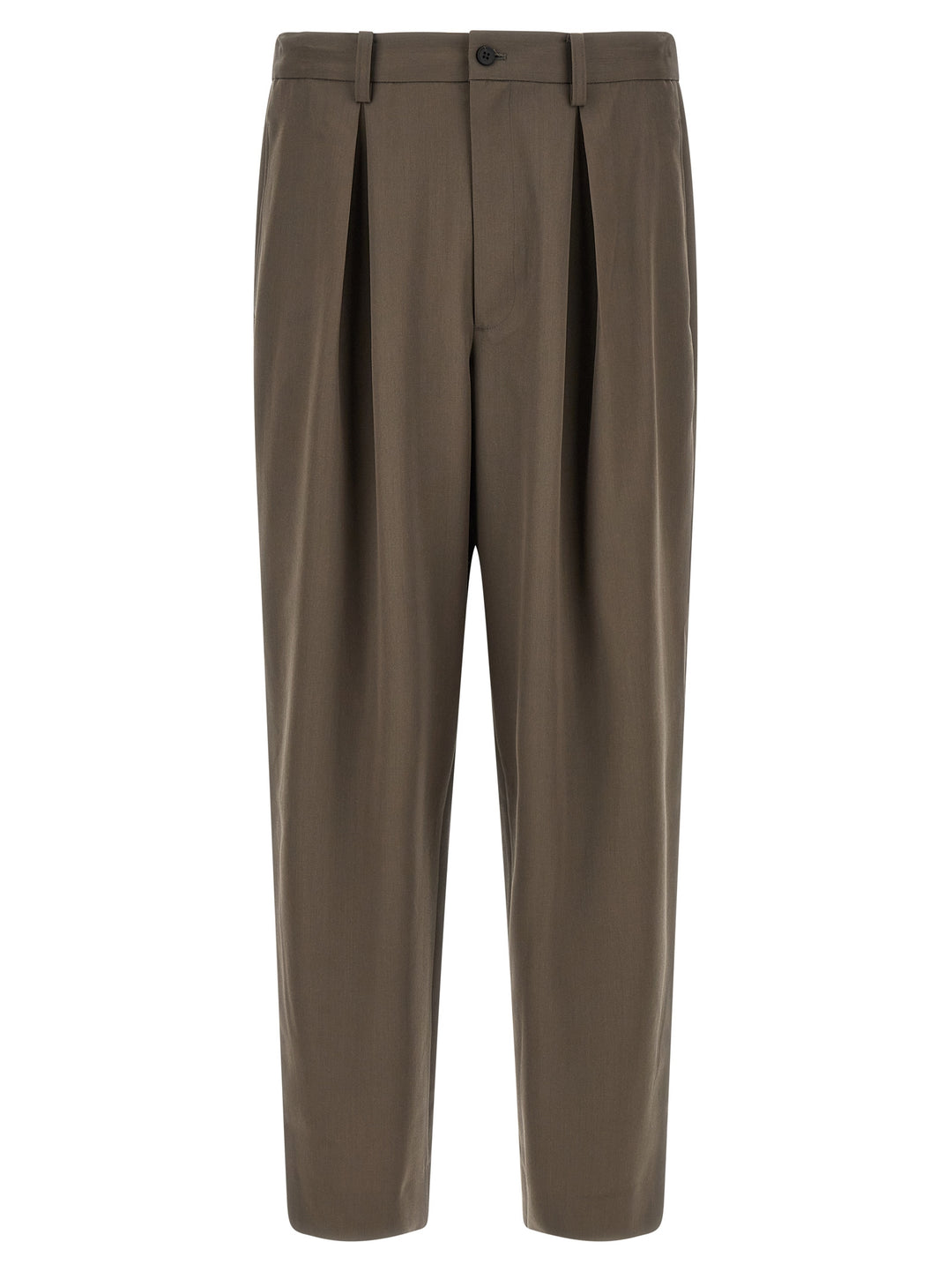 Ssstein With Pleats Pantaloni - Marrone | 51d6b6109e8c17912295910e42ec4ed6412f6f84