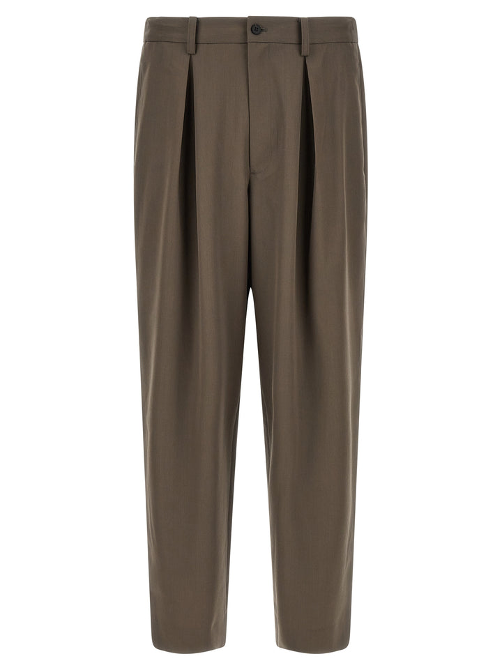 Ssstein With Pleats Pantaloni - Marrone | 51d6b6109e8c17912295910e42ec4ed6412f6f84