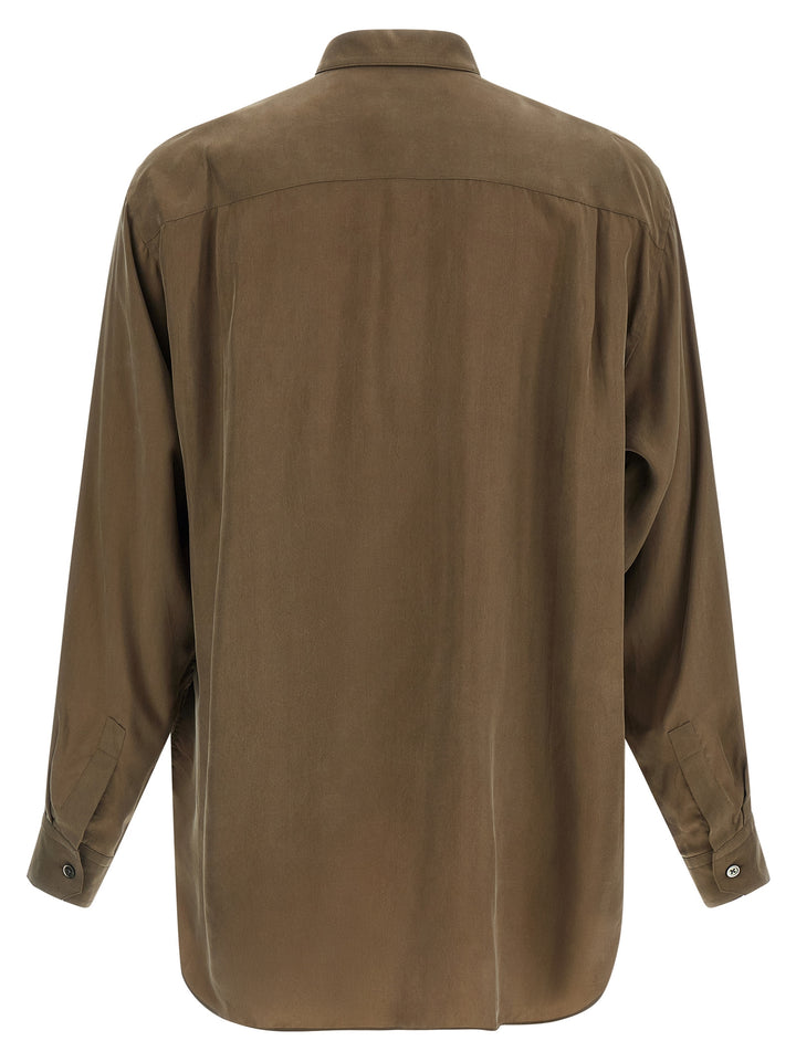 Ssstein Shirt With Pocket Camicie - Marrone | eb406eeb700146e023278567d99ed33f31354eb5