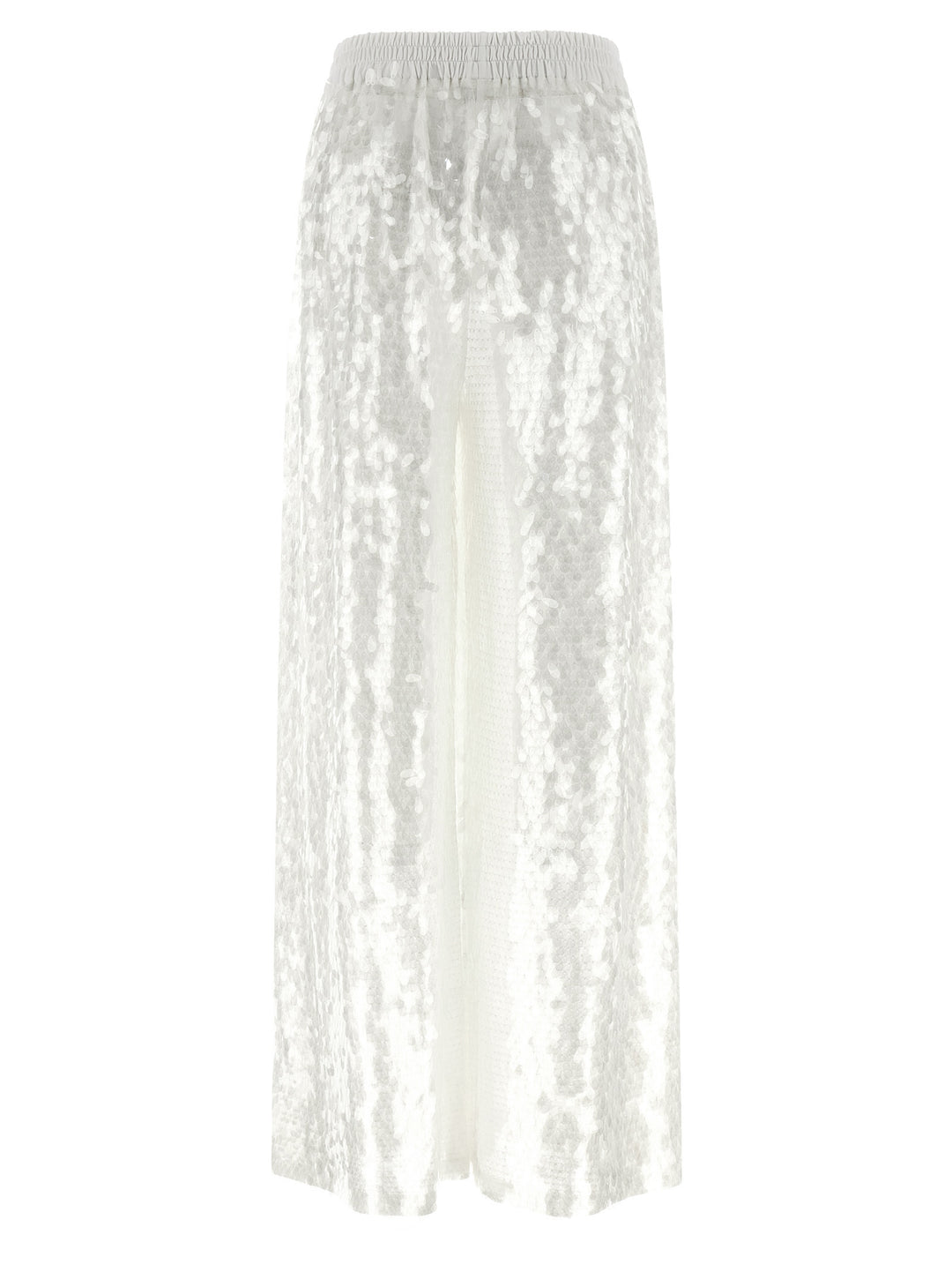 Norma Kamali Boyfriend Elephant Pantaloni - Bianco | 88c42079e1024c1a8954c7ea067ee43acae51a6e