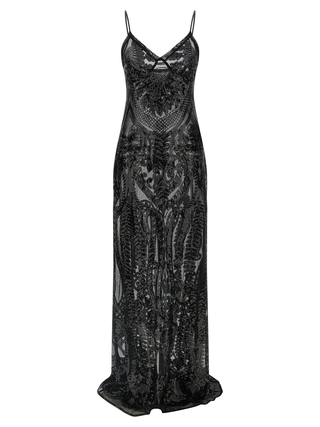 Norma Kamali Sequin Dress Abiti - Nero | da818205d75a873a8126741ad98baef98334fdf4