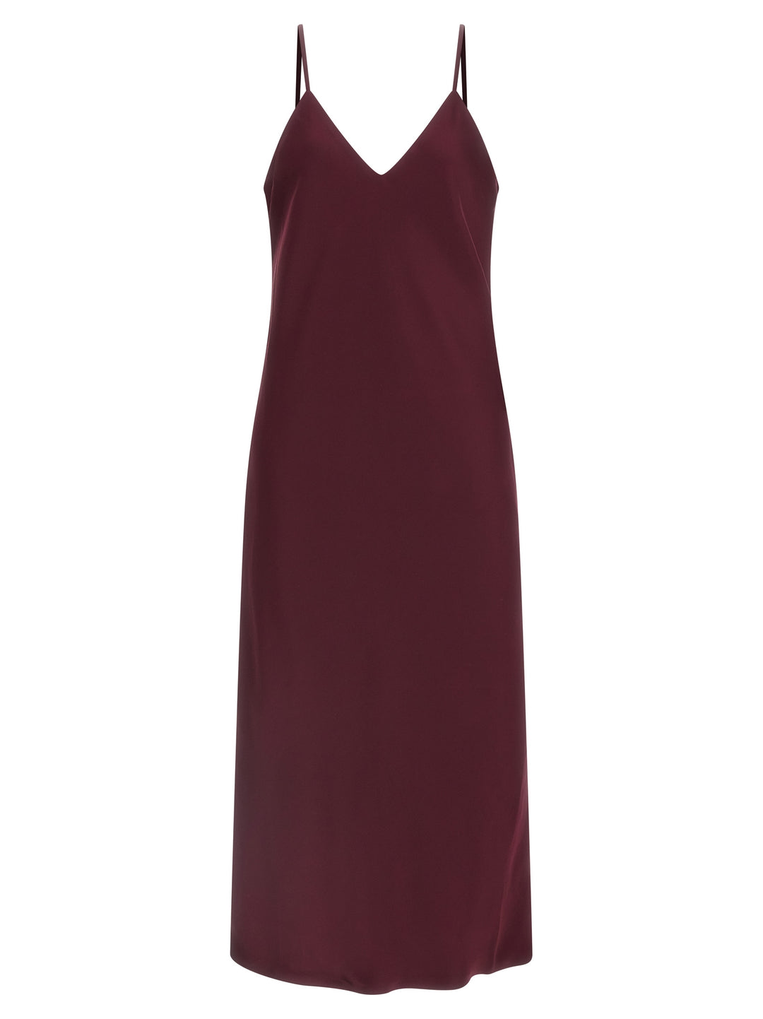 Norma Kamali Bias Slip Abiti - Bordeaux | 4ac2062b3fbc5fd370d190d7375cb5ddb075c808