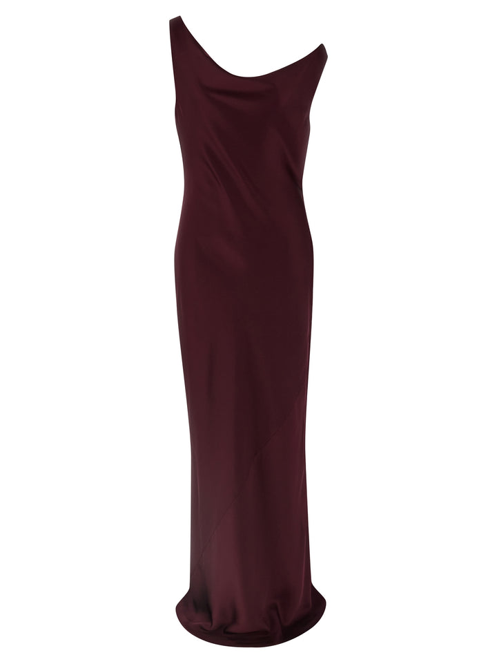 Norma Kamali Maria Abiti - Bordeaux | 03caae617ddb8665d9affbe2a6679ba75ee72e66