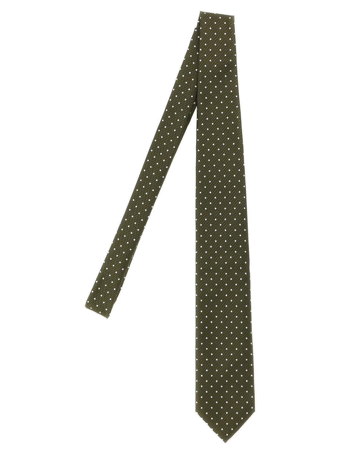 Tom Ford Polka Dot Tie Cravatte - Verde | f57a58e84fb95b736b049781dd72925b718b827c