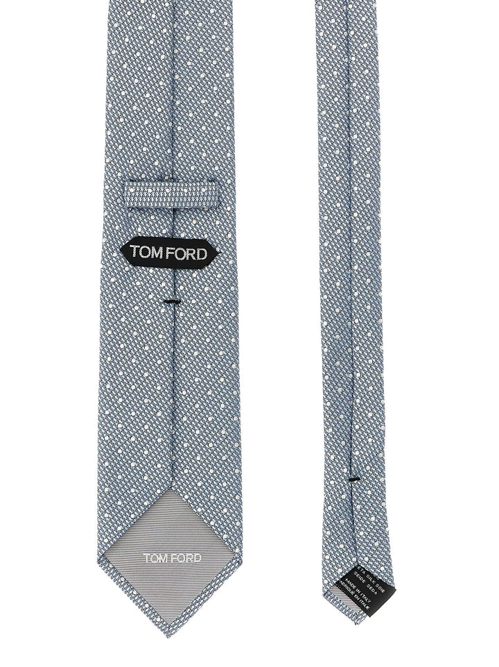 Tom Ford Polka Dot Tie Cravatte - Celeste | 3e380f5e79a2bc115b3f7b67d0f234312fa1f5b5
