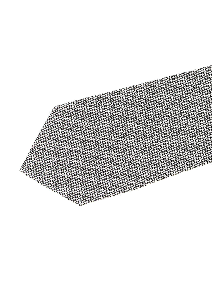 Tom Ford Jacquard Tie Cravatte - Silver | 1ad7a72e4f7e813c13abcea0f3d52b84f4444ba4