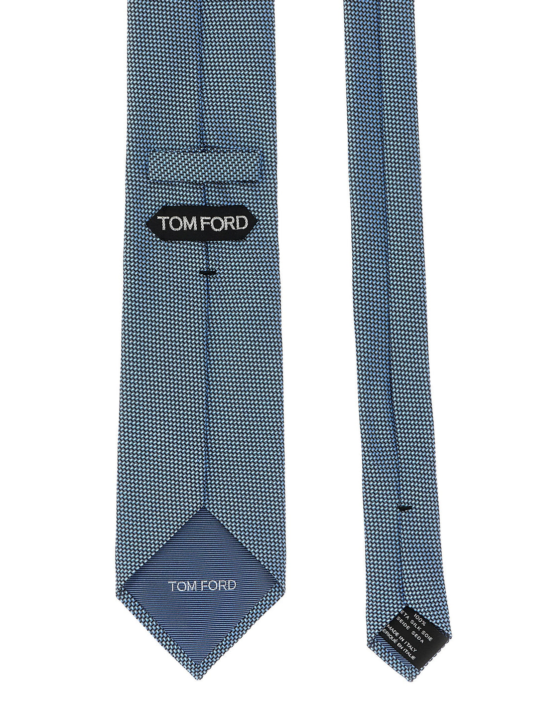 Tom Ford Jacquard Tie Cravatte - Blu | b1ec19d0ba15af183218773cd83dfddfe92a53b2