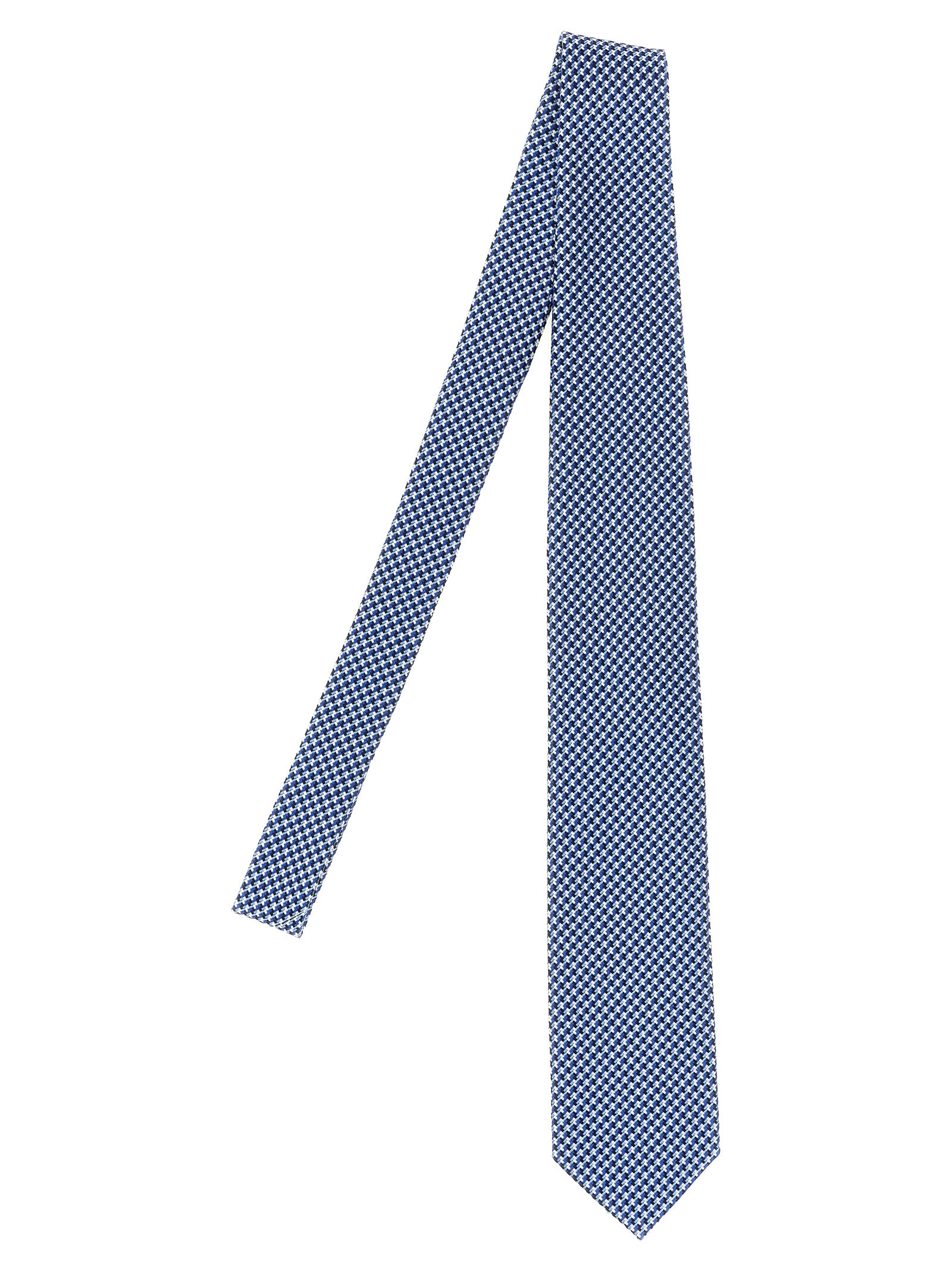 Tom Ford Tonal Star Tie Cravatte - Blu | e2afbd1edf794de9bbd501c90772e0fb24414601