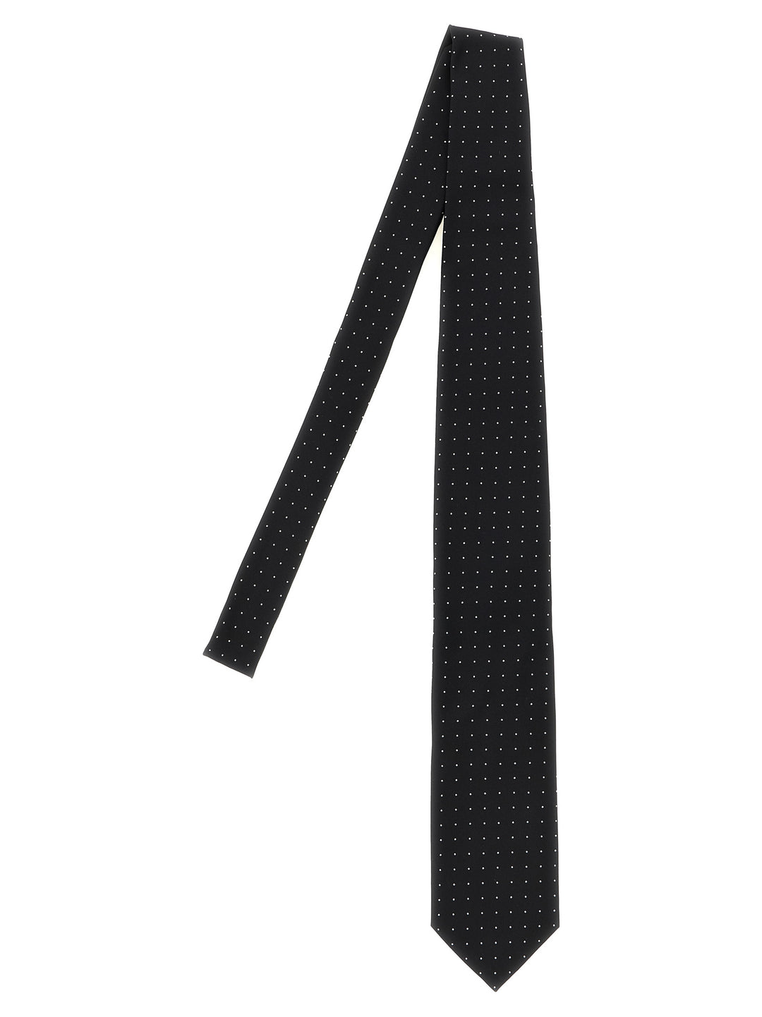 Tom Ford Micro Polka Dot Tie Cravatte - Nero | 16f92ea9ed92861255ad816dc374373a41d06488
