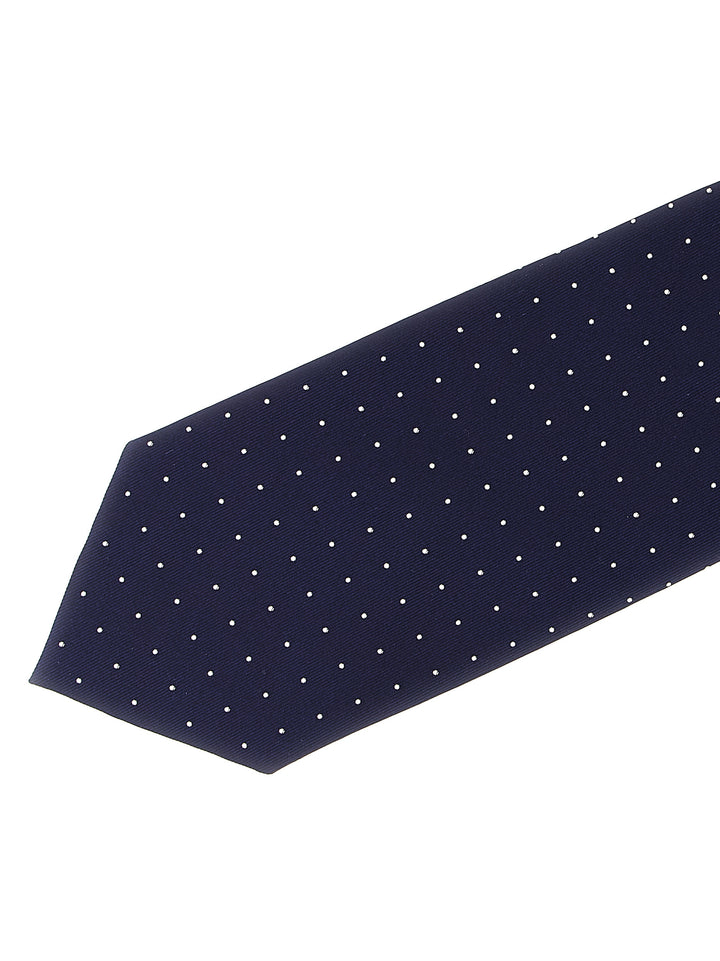 Tom Ford Micro Polka Dot Tie Cravatte - Blu | a36fd34794304c3705cf2e5b53c0e1e007f4f077